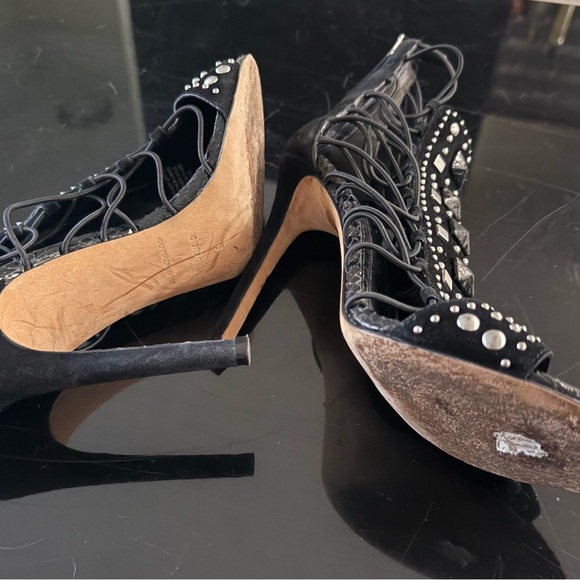 brian atwood  Women Heels Size 9 Made In Italy MSRP $575 - Picture 4 of 6